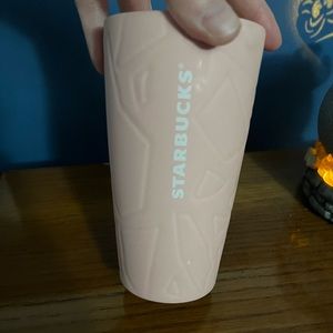Light pink starbucks cup never used